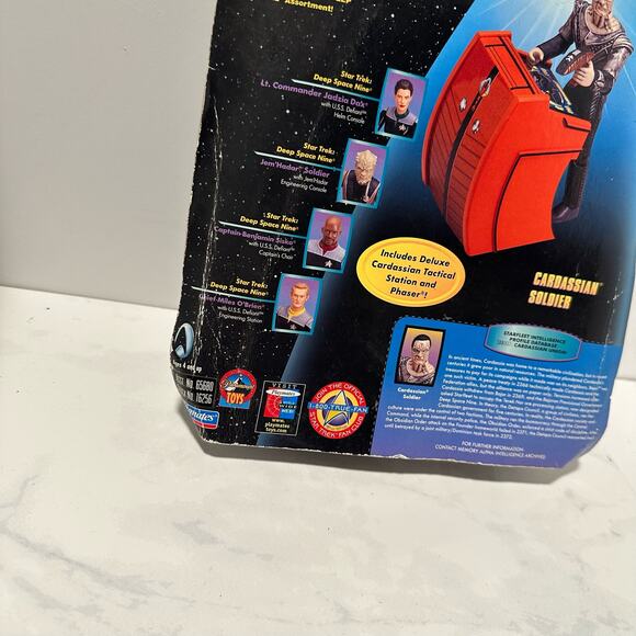 Star Trek Cardassian Soldier Action Figure Galactic Gear Deep Space 9 - Picture 10 of 10